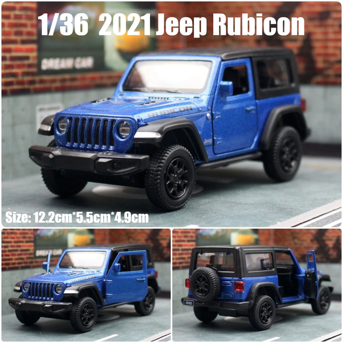 1/36 Jeep Wrangler Rubicon