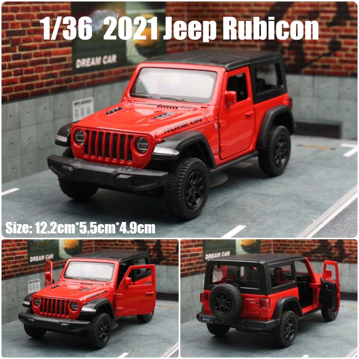 1/36 Jeep Wrangler Rubicon