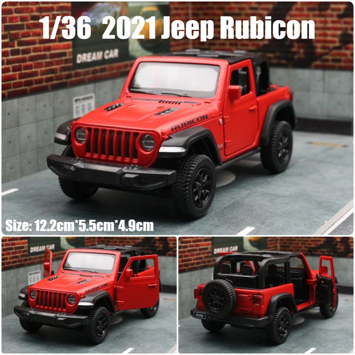 1/36 Jeep Wrangler Rubicon