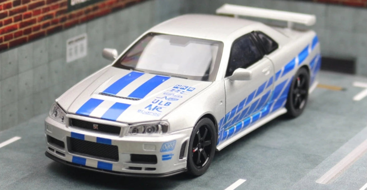 1/32 Nissan Skyline GTR R34