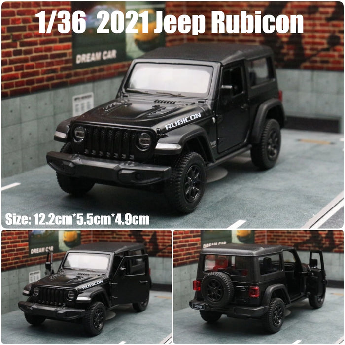 1/36 Jeep Wrangler Rubicon