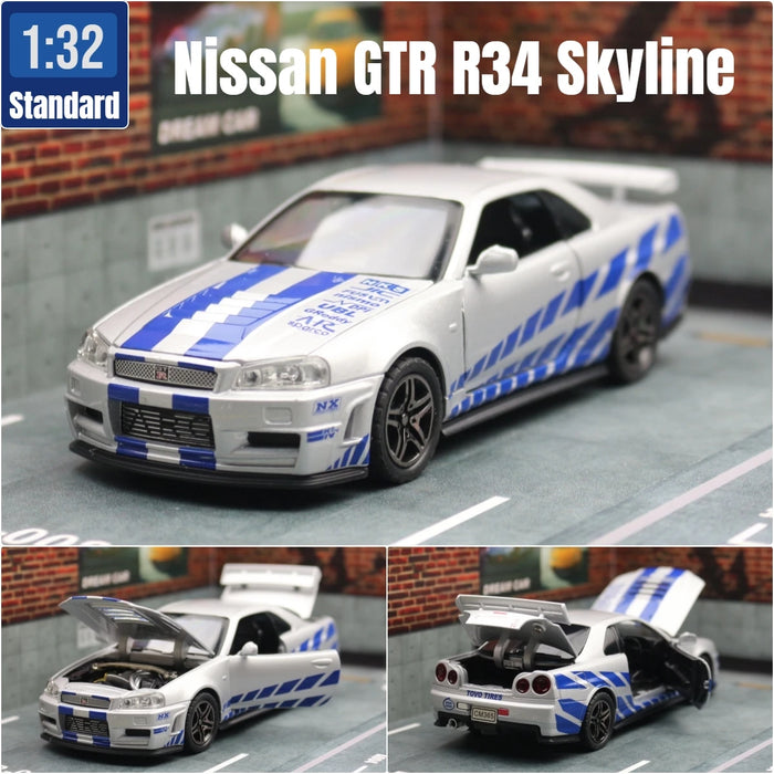 1/32 Nissan Skyline GTR R34